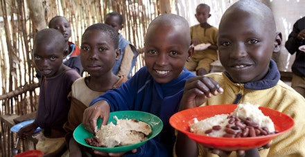 Schulspeisungsprojekt in Burundi